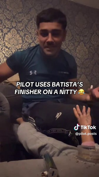 Pilot Executes Batista's Finisher Move Perfectly