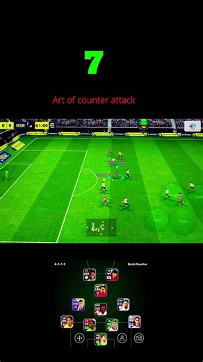 EFOOTBALL|COUNTER ATTACK☠️|MOBILE GAMEPLAY | #efootball #efootball2026 #pes #youtubeshorts #football