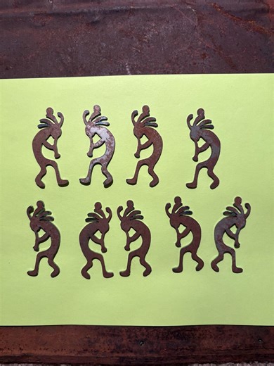 Metal 3” Kokopelli Ornamental Figurine - Etsy