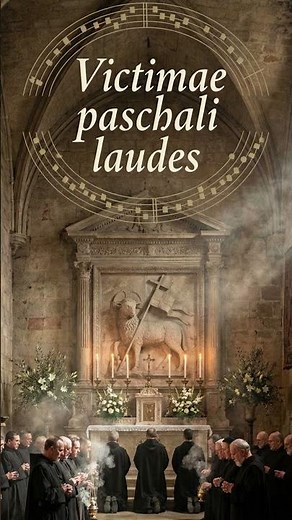 Victimae Paschali Laudes Gregorian Chant #Catholic #Resurrection #Easter #latinprayer #catholicmusic