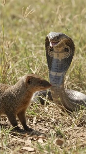 🐍 Snake vs Mongoose – The Ultimate Wildlife Battle! 😱 #usa #animalfight #animalbattle #animalrescue