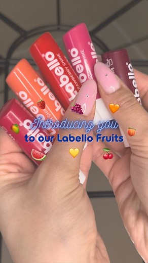 Labello | Meet all of our fruits 😍 Did you know them all? #labello #fruits #lipcare | Instagram