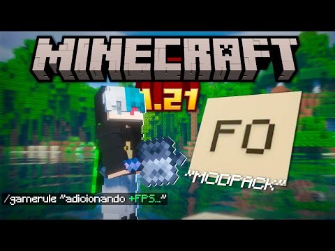 TESTEI o MODPACK que MELHORA O DESEMPENHO do SEU MINECRAFT! - Fabulously Optimized 1.21 ✨
