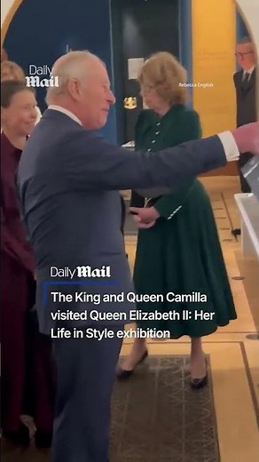 Video: King's cousin Lady Sarah Chatto steps up at royal visit