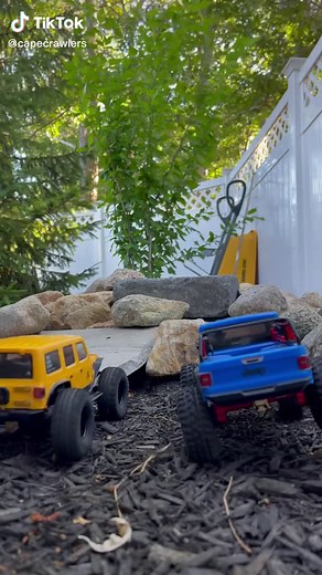 Double trouble - Two of my favorite rigs! #scalecrawler #scx24 #scx24build #axialscx24 #scx24jeep #microcrawler #rccrawler #rc #scx24mods