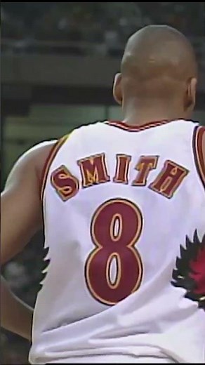 Steve Smith Highlights - 1998 Atlanta Hawks vs Charlotte Hornets Game 4