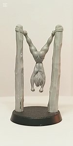 Nude Busty Slave Girl on Medieval Torture Device Miniature, 28mm Inquisition - Etsy