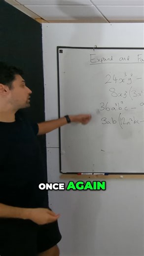 CLASSISM on Instagram: "How to Factorise Algebraic Expressions Step by Step This is how we turn confusion into clarity: factorising by finding the highest common factor. A reminder that learning is about process, not shortcuts. #STEM #EducationForAll"