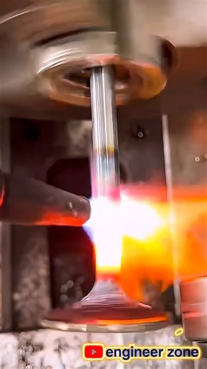 Red Hot Steel Forging Process 😱 | Extreme Metal Heating #Shorts