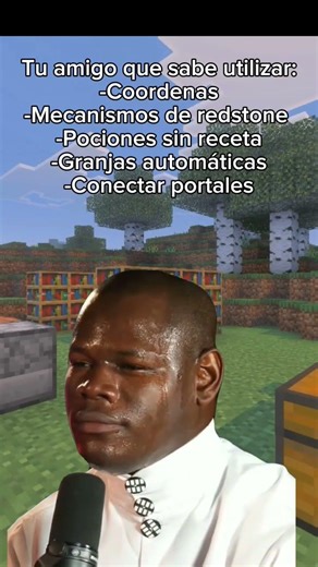 que otra cosa se le hace complicada? #minecraft #minecraftmemes #memes