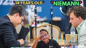 尼曼26步速胜14岁少年亚吉兹·卡恩·埃尔多格穆斯 I Grand Swiss 2025_ChessBase India