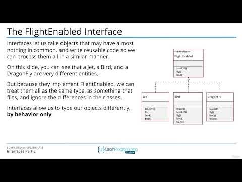 009 Interfaces Part 2 Multiple Implementations Real World Examples
