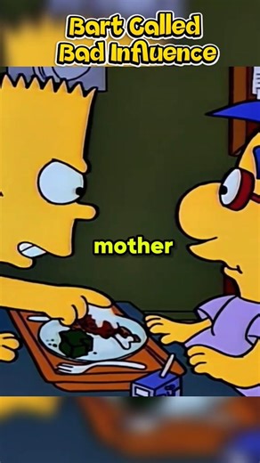 Bart Called “Bad Influence”#shorts#edit