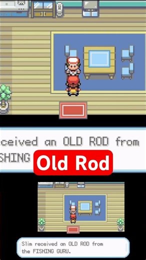 Old Rod in Vermilion Pokémon Fire Red Leaf Green (Nintendo Switch 2) #pokemonshorts #shorts