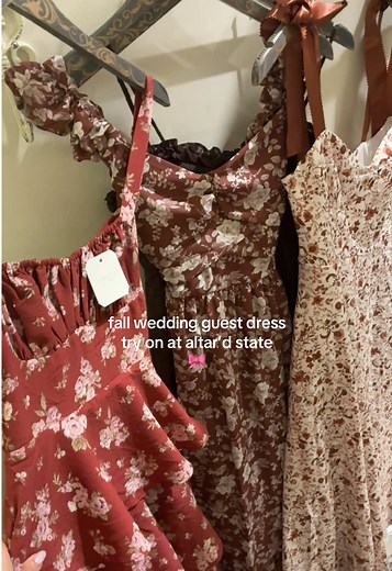 Dress Shopping for Fall Weddings at Altar’d State