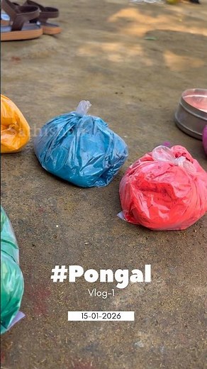 Village Pongal Celebration 🪔🌾 | Traditional Pongal Festival | Sathishan Vlog