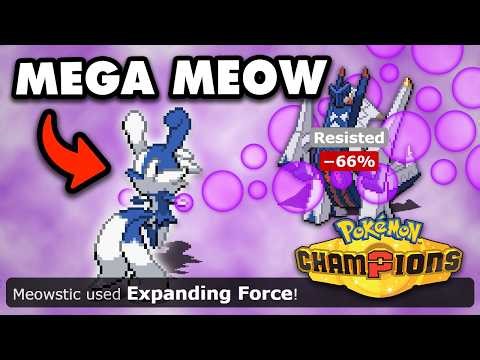I had zero expectations for Mega Meowstic...