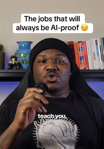 The jobs that will always be AI proof #ai #careers #careeradvice #graduate #money #jobseeker