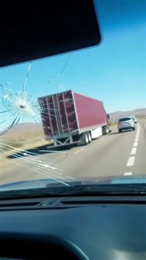 Semi-Truck Tire Explodes | Interstate 40, AZ - DWN Breaking