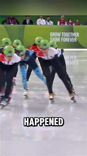 Chinese ice skating tricks win the Olympics. #sports #olympics