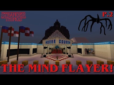 How to Build a Mind Flayer from Stranger Things in Minecraft!! [Part: 2/2]