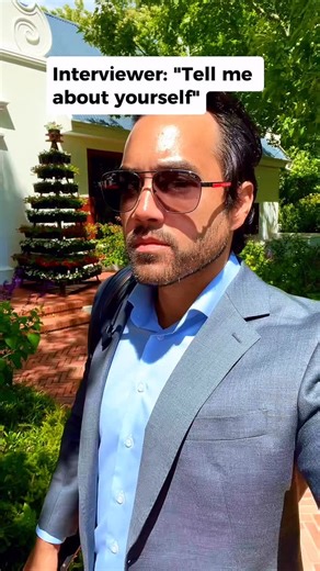 Ross on Instagram: "Most people fumble “Tell me about yourself” because they treat it like a life story. It’s not personal – it’s a mini sales pitch. Here’s the clean framework that works every time 👇 What NOT to do ❌ – “I’m a hardworking team player.” – “I was born in…” – A rambling timeline of your career. The 3-step answer to use instead ✅ 1️⃣ Lead with your professional identity Who you are + what you focus on. “I’m a project coordinator with 4 years of experience supporting cross-functiona