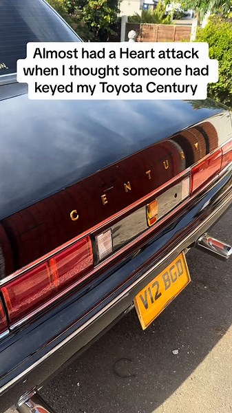 Toyota Century Car Damage: A Heart-Attack Scare!