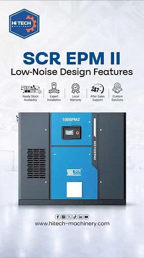 Advanced Low-Noise Engineering in SCR EPM II Air Compressors