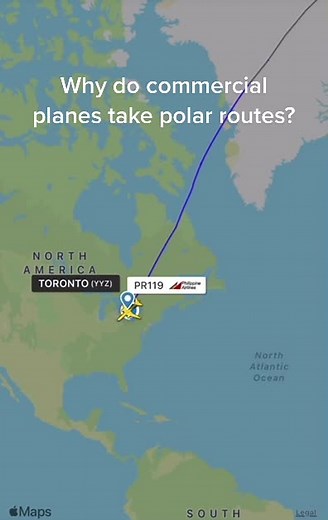 Exploring Polar Routes: Philippine Airlines B777 ER Journey to Manila