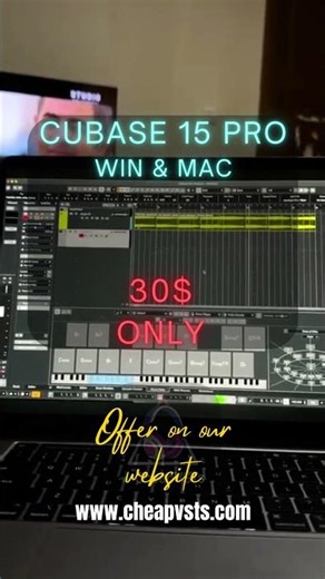 Cubase 15 Pro.Professional music production.Advanced mixing.Precise audio editing.Studio mastering