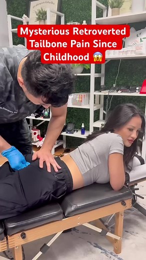 Internal Coccyx Tail Bone Adjustment for Actress