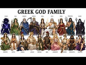 From Chaos to Zeus: The Ancient Greek Gods Family Tree