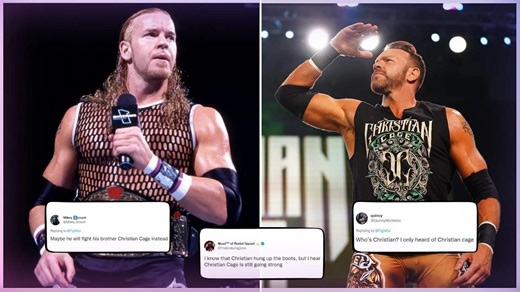 "Who’s Christian? I only heard of Christian cage" - Twitter left in splits following a seemingly prominent factual error on NXT referencing WWE legend