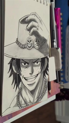 Portgas D. Ace 🔥 Character from the anime One Piece. Luffy’s older brother#portgasdace #onepiece #animelover #foryou