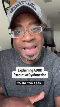 Explaining ADHD Executive Dysfunction. 😖 #thevibewithky #adhd #adhdawareness #adhdproblems