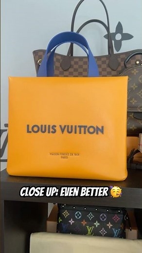 Louis Vuitton Shopper Tote – My Everyday Luxury Bag 💼🧡