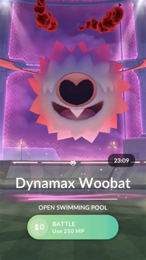 Solo New Dynamax Woobat ✨ With Raikou #viral #pokemongo #pokemon #dynamaxraid