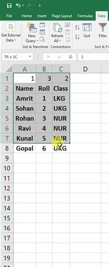 Excel Tricks | Sort | Excel Sort command