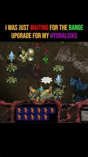 Starcraft - I was just waiting for the range upgrade for my hydralisks