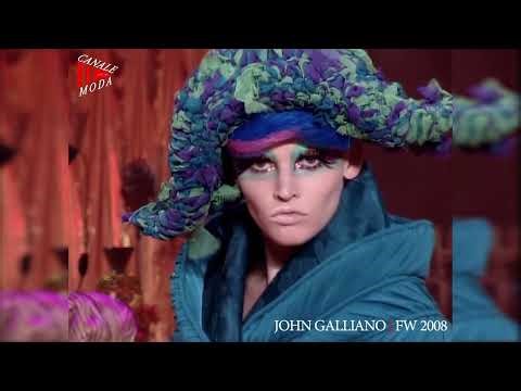 JOHN GALLIANO Fall Winter 2008 Paris 4K - Canale Moda