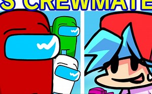 Friday Night Funkin' VS Crewmate & Impostor FULL WEEKHard) (Among Us _ Secret)