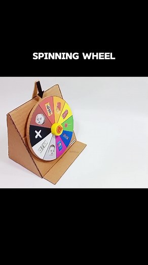 DIY Spinning Wheel Craft for Kids