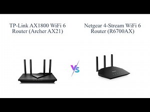 TP-Link AX1800 vs NETGEAR 4-Stream WiFi 6 Router 😱🔥