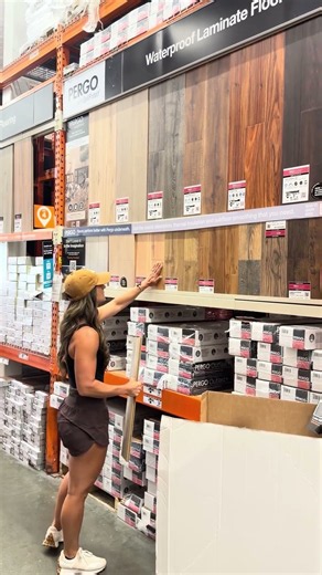 #PergoPartner Water damage = new floors! 😅 Which Pergo Outlast flooring—1 or 2? @PergoFloors