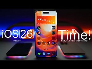 iOS 26 - It's Release Time! - Features, Battery and Follow Up
