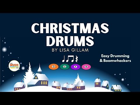 EASY Christmas Drumming Play Along