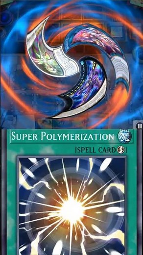 SUPER POLYMERIZATION EASY WIN!! #yugioh