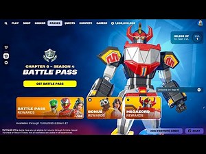 Fortnite Chapter 6 Season 4 (Full Battle Pass)