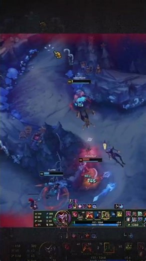 Never chase shaco in league of legends #league oflegends #lol #shaco #fizz #pinkward