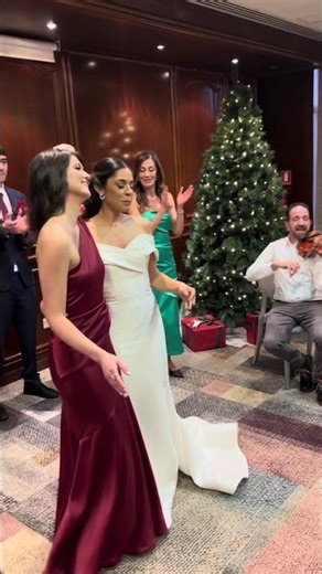 Dancing Bride #wedding #bridesmaids #weddingceremony #bellydance #bridemaid #weddingevent #dance